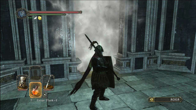 Walk through the fog - Drangleic Castle - courtyard - Walkthrough - Dark Souls II - Game Guide and Walkthrough