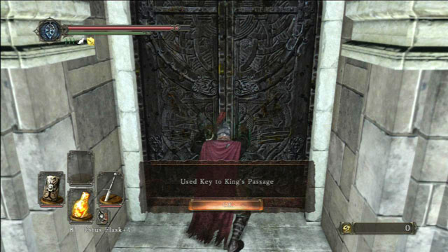 Open the door - Drangleic Castle - interiors - Walkthrough - Dark Souls II - Game Guide and Walkthrough