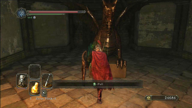 Use the lever - Aldias Keep - Walkthrough - Dark Souls II - Game Guide and Walkthrough