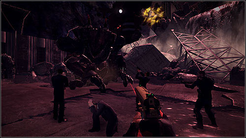 There's not much more to add - the tactic is very similar to the Cycloid fight from the beginning of the game - 23. Final Battle - Campaign - Duke Nukem Forever - Game Guide and Walkthrough