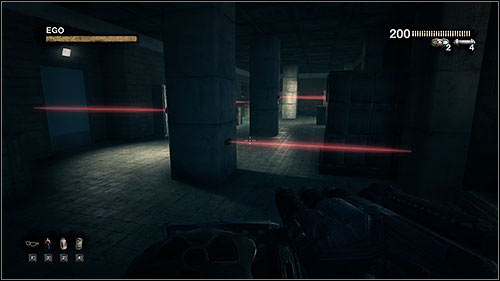 Use the switch in the dispatch room - 18.2. The Forkstop: Part 2 - Campaign - Duke Nukem Forever - Game Guide and Walkthrough