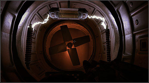 Inside the heated room with moving gears, you will have to pass through the holes found in them - 17.2. The Shrunk Machine: Part 2 - Campaign - Duke Nukem Forever - Game Guide and Walkthrough