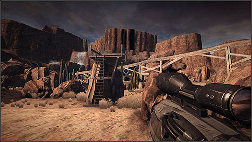 While slowly fighting your way towards it, keep your eyes opened for the machinegun post which the enemies will be eager to use to make your life more unpleasant - 15.2. Highway Battle: Part 2 - Campaign - Duke Nukem Forever - Game Guide and Walkthrough