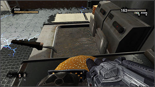 After turning off the power, the saved employee will open the door to the backroom, where you will find a vent leading to the next stage - 12.2. Duke Burger: Part 2 - Campaign - Duke Nukem Forever - Game Guide and Walkthrough