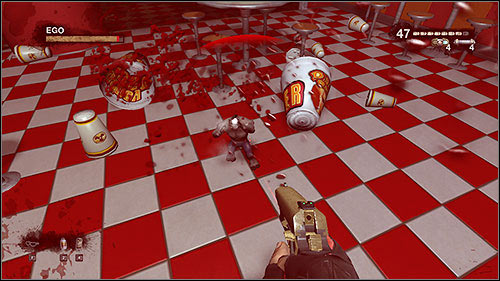 Jump to the next room through the hole in the wall, where you will be compulsorily shrinked - 12.2. Duke Burger: Part 2 - Campaign - Duke Nukem Forever - Game Guide and Walkthrough