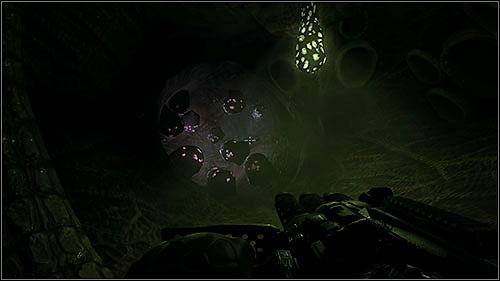 Eventually you will reach a corridor inside of which you will find a dead soldier and a shotgun - 8.1. The Hive - Campaign - Duke Nukem Forever - Game Guide and Walkthrough