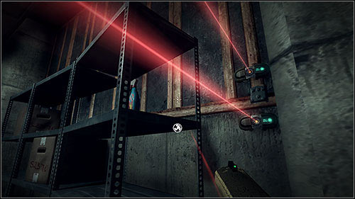 You can detonated the mines by shooting them or avoid the lasers that block your path - 5.3. The Lady Killer: Part 3 - Campaign - Duke Nukem Forever - Game Guide and Walkthrough