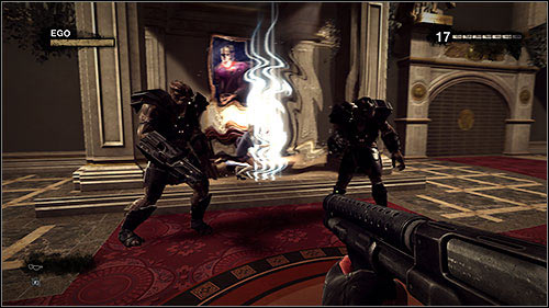 Time to return the same way you came here and this time eliminate the enemies that were trying to trample you before - 5.2. The Lady Killer: Part 2 - Campaign - Duke Nukem Forever - Game Guide and Walkthrough