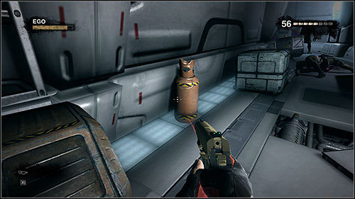 Just shoot one of them when an enemy is standing nearby - 3. The Duke Cave - Campaign - Duke Nukem Forever - Game Guide and Walkthrough