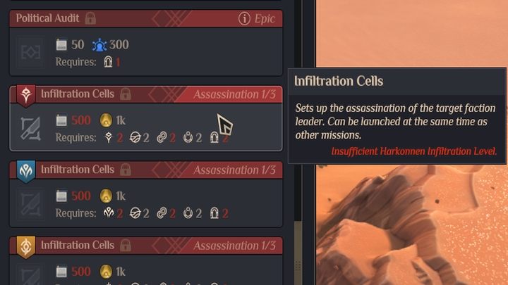 The second option is intended for people who have turned a bit towards the development of Espionage - Dune Spice Wars: Victory conditions - best ways to win - Basics - Dune Spice Wars Guide