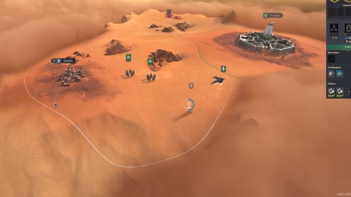 First steps - Dune Spice Wars: Beginning of the game - Step by Step Walkthrough - Basics - Dune Spice Wars Guide