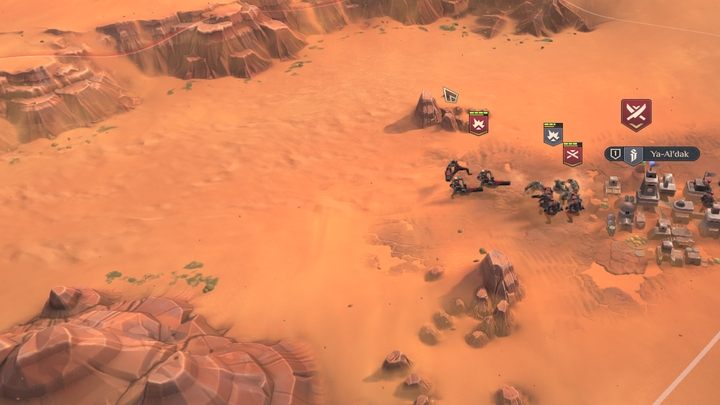 Visible moving sand means that entering the area will immediately summon a Sandworm. - Dune Spice Wars: Sandworm - Basics - Dune Spice Wars Guide
