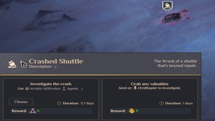 Black market - Dune Spice Wars: Points of Interests - description and list - Basics - Dune Spice Wars Guide