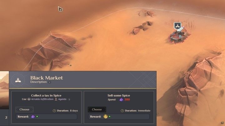 Inhabited Hiereg - Dune Spice Wars: Points of Interests - description and list - Basics - Dune Spice Wars Guide