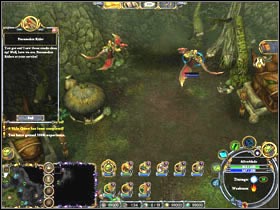 As you remember, the camp is located on the plateau, so we can attack it only with flying units - Chapter 3: Resurrection of Darroc - Lizardfolks - Dungeons & Dragons: Dragonshard - Game Guide and Walkthrough