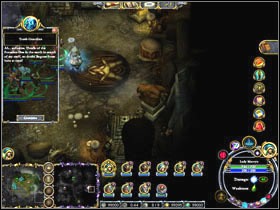 We have two options now - either we will kill Tomb Guardiana #2 (hitting to drum visible behind him and fighting against guards) and we will take the object to Grave Keeper or we will agree to help him and to liquidate Grave Keeper, using Scroll of Banishment received from Tomb Guardian - Chapter 2: The Forgotten City - Order of the Flame - Dungeons & Dragons: Dragonshard - Game Guide and Walkthrough