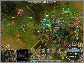 However we have to remember that the enemy will be charging attacks on our positions from the south-west and will be trying to take up Place of Power being in our hands - Chapter 3: Hostile Natives - Order of the Flame - Dungeons & Dragons: Dragonshard - Game Guide and Walkthrough