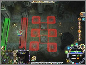 The fight against vampires is our next test - they die from the daylight and such one is located in this chamber so it will be sufficient to move them to the glittering circle and voila - Chapter 4: Citadel of Scales - Order of the Flame - Dungeons & Dragons: Dragonshard - Game Guide and Walkthrough