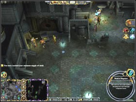 We return to corridor splitting, and we turn this time to the left - Chapter 6: Redemption - Order of the Flame - Dungeons & Dragons: Dragonshard - Game Guide and Walkthrough