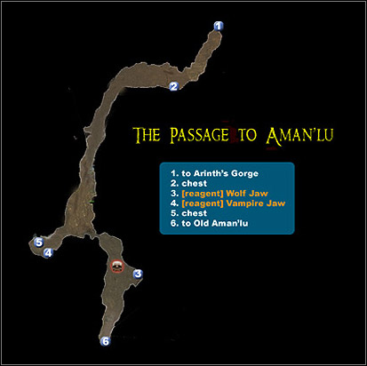 1 - The Passage to AmanLu - Maps - Dungeon Siege II: Broken World - Game Guide and Walkthrough