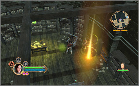 The key can be found inside the chest in the middle of the screen. - Side missions - Gunderic Manor and A Wayward Soul - Act 1 - Dungeon Siege III - Game Guide and Walkthrough