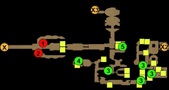 X - exit to Stonebridge - Maps - Act 3 - Dungeon Siege III - Game Guide and Walkthrough