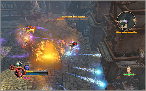 Look out for AoE attacks! - Side mission - Major Malfunction - Act 3 - Dungeon Siege III - Game Guide and Walkthrough