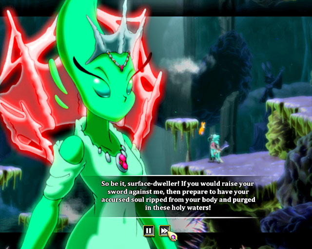 Lady won't be easily beaten - Chapter 2 - Darkness - Walkthrough - Dust: An Elysian Tail - Game Guide and Walkthrough