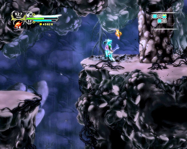 Keep looking at the map at the top of the area to avoid getting lost. - Chapter 3 - Love - Walkthrough - Dust: An Elysian Tail - Game Guide and Walkthrough