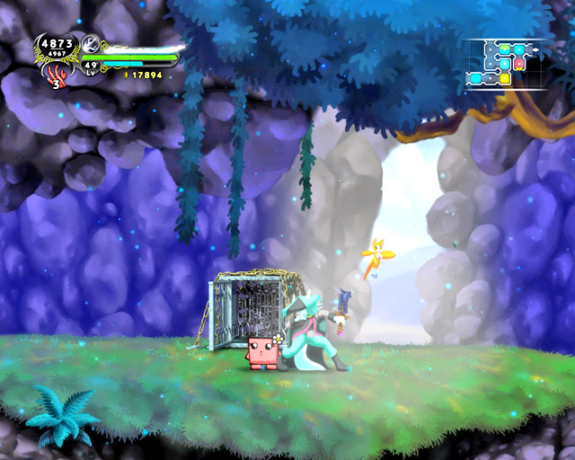 You can visit your friends in Sanctuary - Chapter 5 - Legend - Walkthrough - Dust: An Elysian Tail - Game Guide and Walkthrough