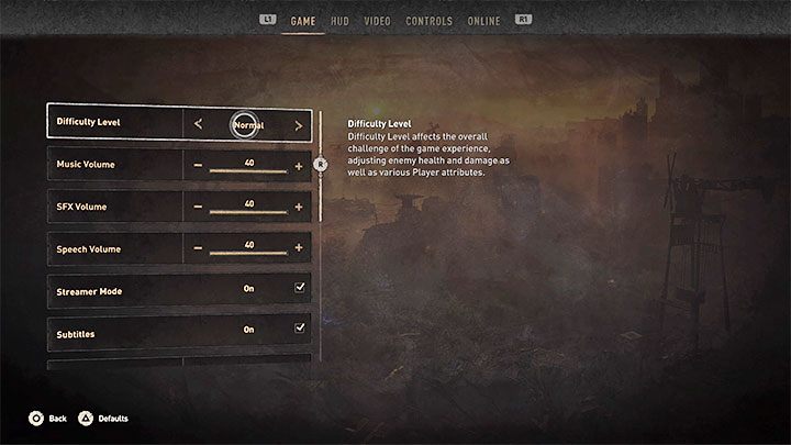 You can change the difficulty level - if the game turns out to be too easy or difficult for you, you do not have to start the entire campaign from scratch - Dying Light 2: Difficulty levels - Basics - Dying Light 2 Guide