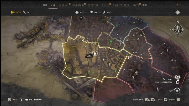 13 - Dying Light 2: Inhibitors (Garrison) - list of all - Garrison - Dying Light 2 Guide
