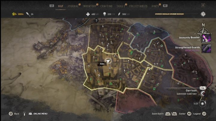 23 - Dying Light 2: Inhibitors (Garrison) - list of all - Garrison - Dying Light 2 Guide