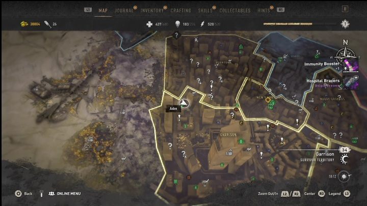 30 - Dying Light 2: Inhibitors (Garrison) - list of all - Garrison - Dying Light 2 Guide