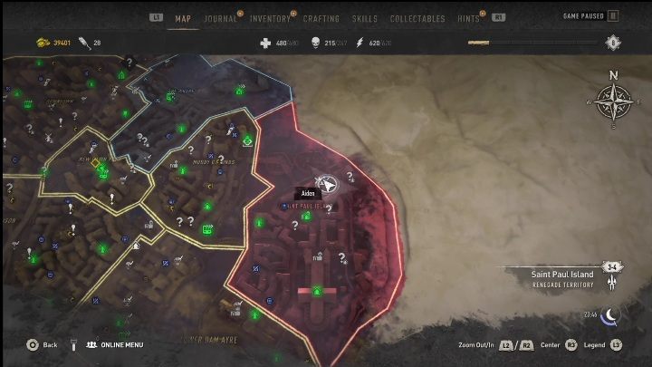 7 - Dying Light 2: Inhibitors (Saint Paul Island) - list of all - Saint Paul Island - Dying Light 2 Guide