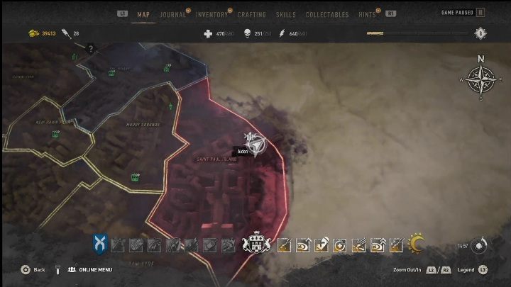 10 - Dying Light 2: Inhibitors (Saint Paul Island) - list of all - Saint Paul Island - Dying Light 2 Guide