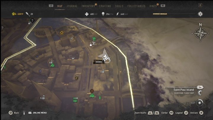 20 - Dying Light 2: Inhibitors (Saint Paul Island) - list of all - Saint Paul Island - Dying Light 2 Guide