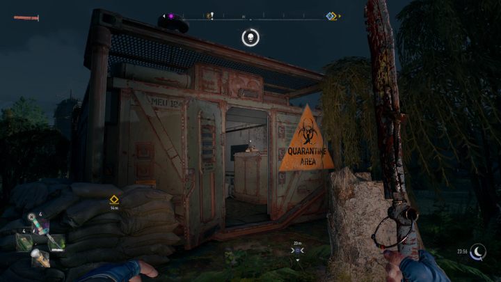 One of the cards is in a building near the border of Trinity and Horseshoe - Dying Light 2: The Matchmaker - walkthrough - Side quests - Dying Light 2 Guide