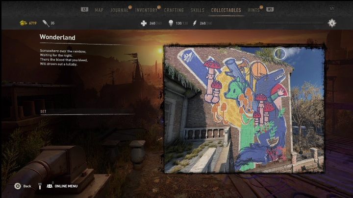 This graffiti is very easy to spot - Dying Light 2: Graffiti Tags (Horseshoe) - list of all - Horseshoe - Dying Light 2 Guide