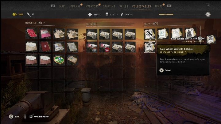 The graffiti, depicting a fluffy cat, is found in eastern Horseshoe - Dying Light 2: Graffiti Tags (Horseshoe) - list of all - Horseshoe - Dying Light 2 Guide