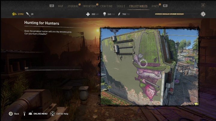 You will see the graffiti tag on a building near the settlement - Dying Light 2: Graffiti Tags (Saint Paul Island) - list of all - Saint Paul Island - Dying Light 2 Guide