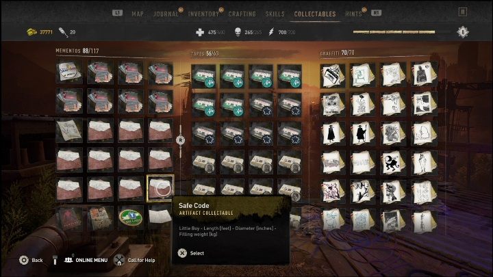 The code is 10 28 64 - Dying Light 2: Safe codes - list of all - Secrets & Collectables - Dying Light 2 Guide