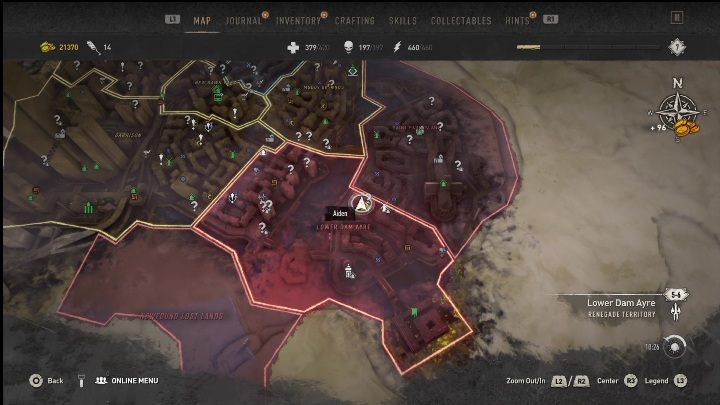 1 - Dying Light 2: Mementos (Lower Dam Ayre) - list of all - Lower Dam Ayre - Dying Light 2 Guide