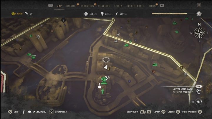 15 - Dying Light 2: Mementos (Lower Dam Ayre) - list of all - Lower Dam Ayre - Dying Light 2 Guide