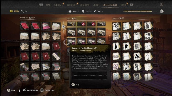 There is only one activity in this district, and that is the GRE anomaly - Dying Light 2: Recordings (Newfound Lost Lands) - list of all - Newfound Lost Lands - Dying Light 2 Guide