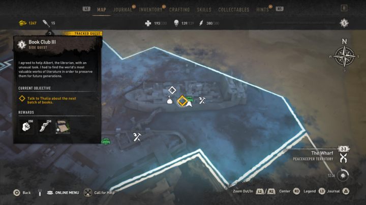 The quest will be unlocked after completing the Book Club 2 side mission - Dying Light 2: Book Club 3 - walkthrough - Book Club tasks - Dying Light 2 Guide