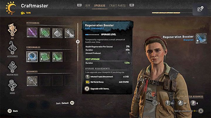 You can upgrade your blueprints - Dying Light 2: Crafting - Basics - Dying Light 2 Guide