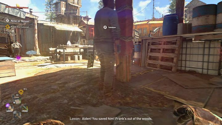 The second option involves stealth and silent elimination of enemies - Dying Light 2: Now or Never - walkthrough - Story quest - Dying Light 2 Guide