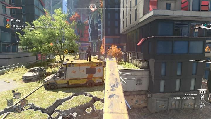 You must complete this part of the quest on time - keep going and run straight to the quest marker - Dying Light 2: Empire - walkthrough - Story quest - Dying Light 2 Guide