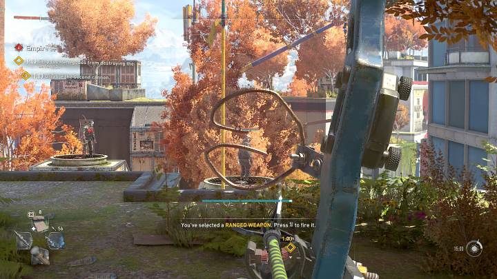 Eliminate the second Renegade squad and neutralize the last cannon to move on to the next part of this mission - Dying Light 2: Empire - walkthrough - Story quest - Dying Light 2 Guide